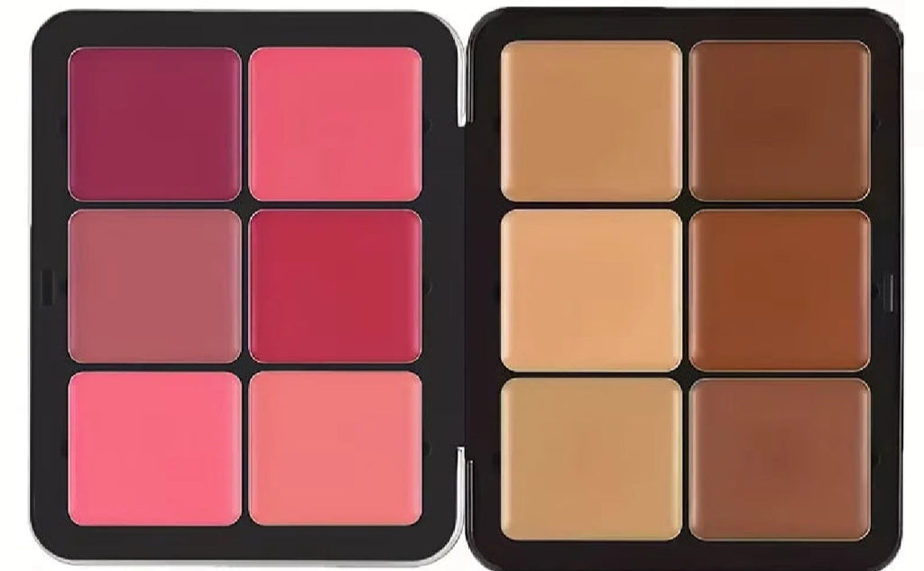 12-Color Concealer & Blush Cream Palette
