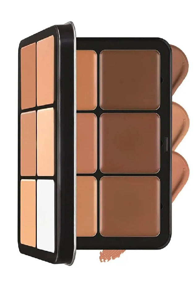 12-Color Concealer & Blush Cream Palette