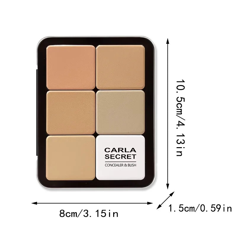 12-Color Concealer & Blush Cream Palette