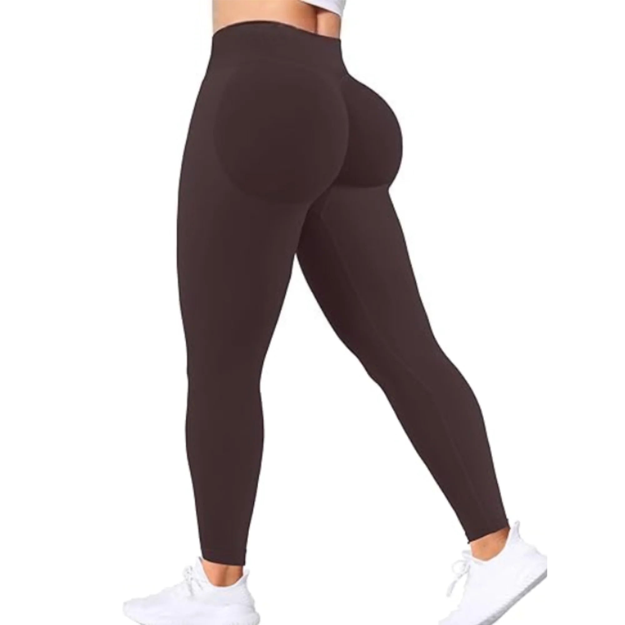 Seamless High-Waist Hip-Lift Yoga Leggings