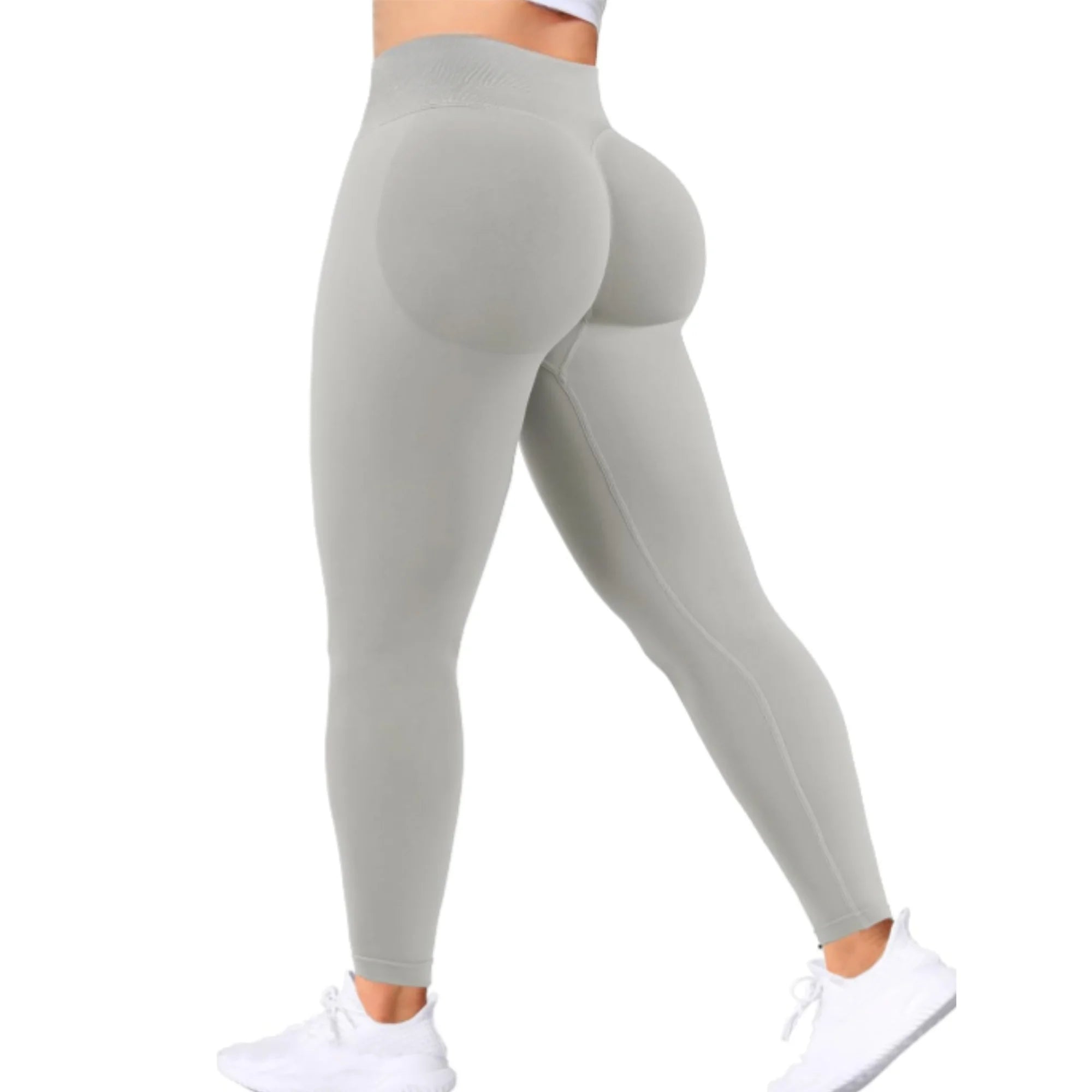 Seamless High-Waist Hip-Lift Yoga Leggings