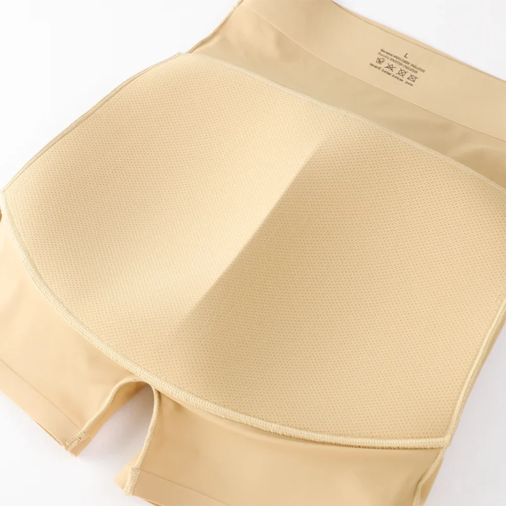 High-Waist Padded Butt-Lifter Shapewear Shorts – Women’s Slimming Body Shaper