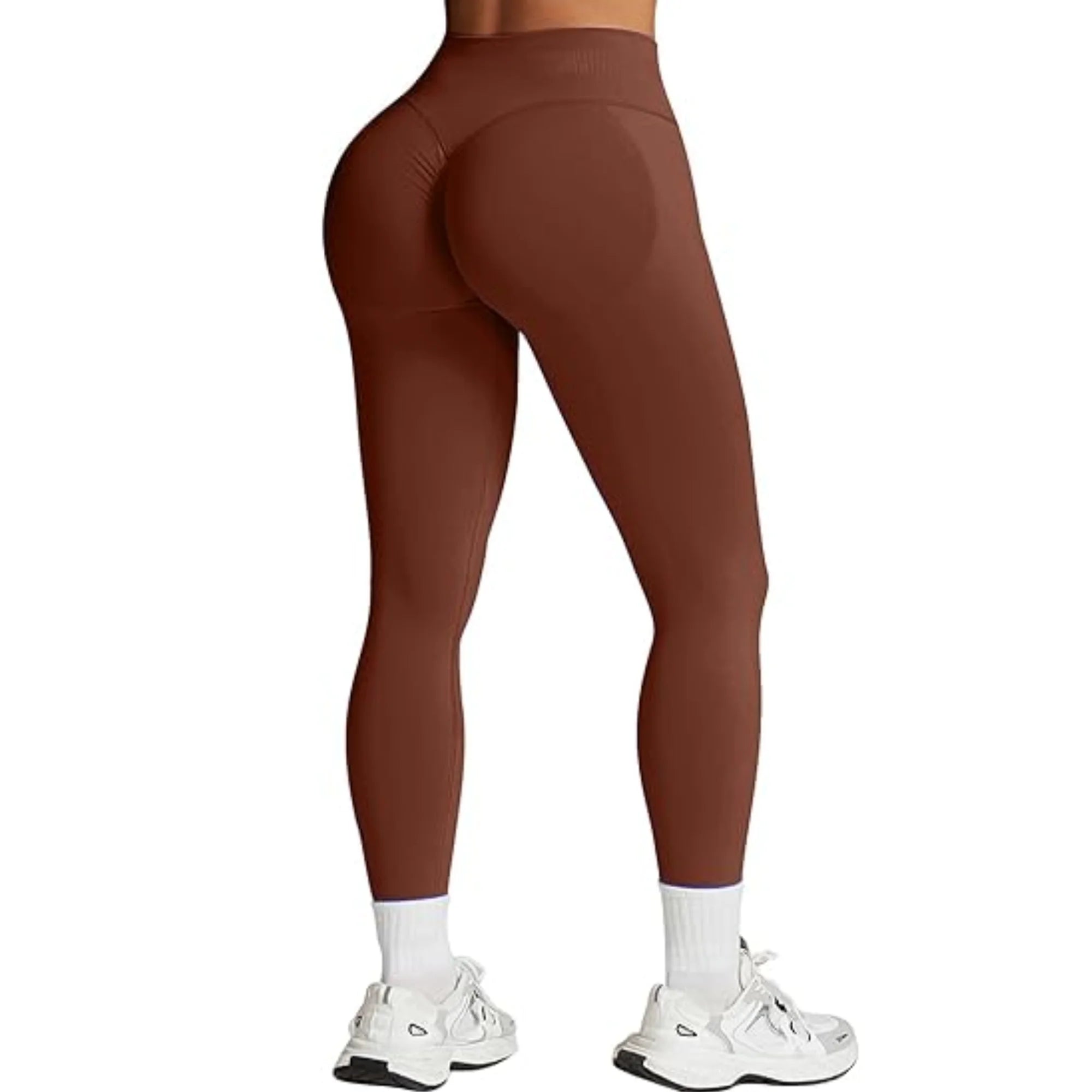 Seamless High-Waist Hip-Lift Yoga Leggings