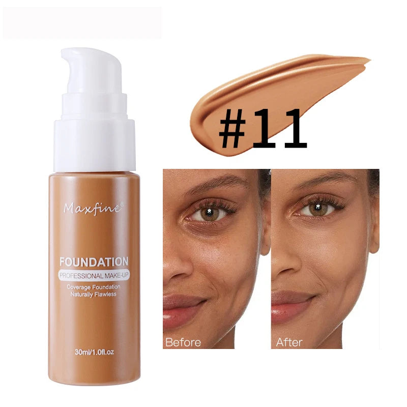 Liquid Foundation – Full-Coverage, Waterproof & Sweat-Resistant