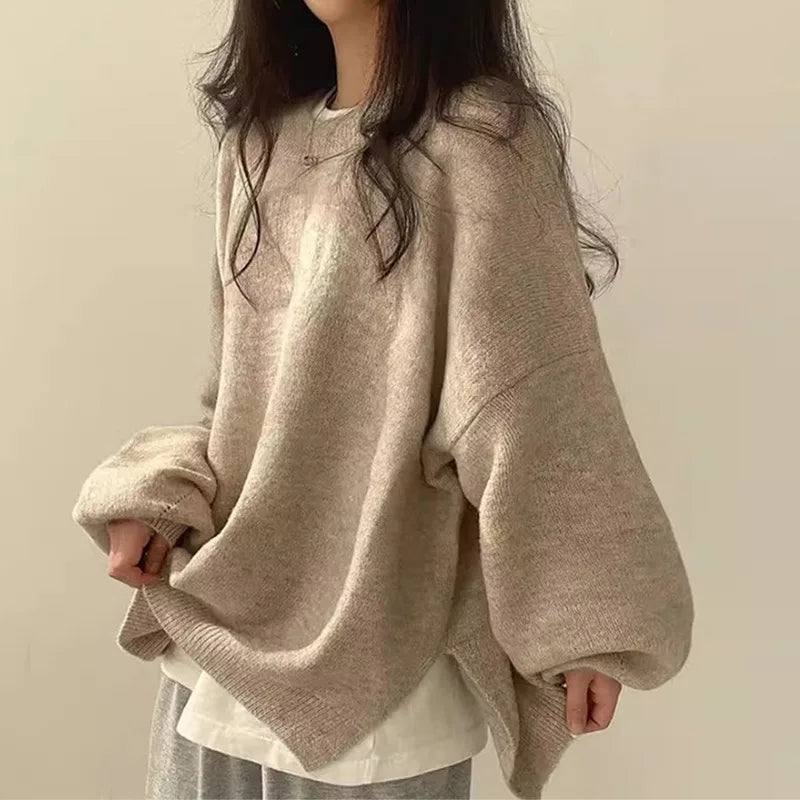 Vintage Oversized Knit Sweater