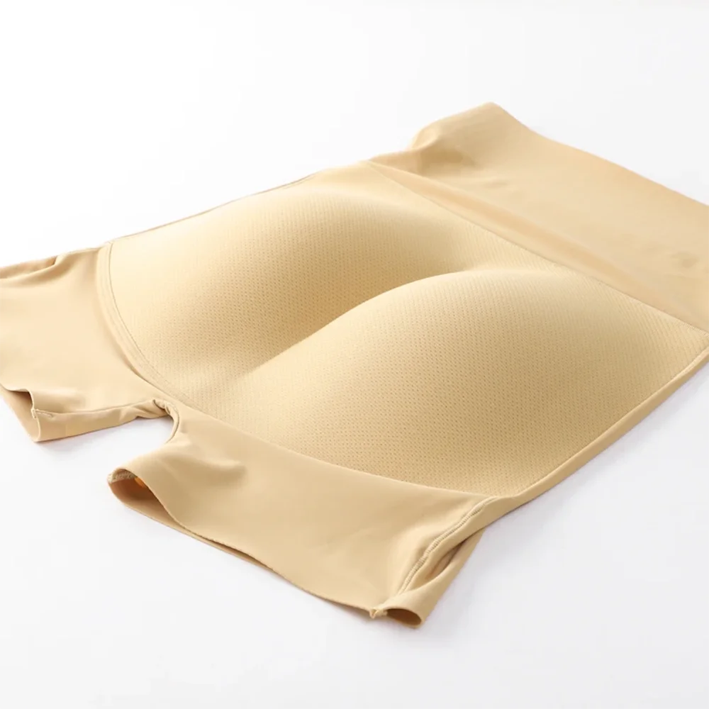 High-Waist Padded Butt-Lifter Shapewear Shorts – Women’s Slimming Body Shaper