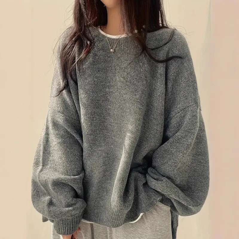 Vintage Oversized Knit Sweater