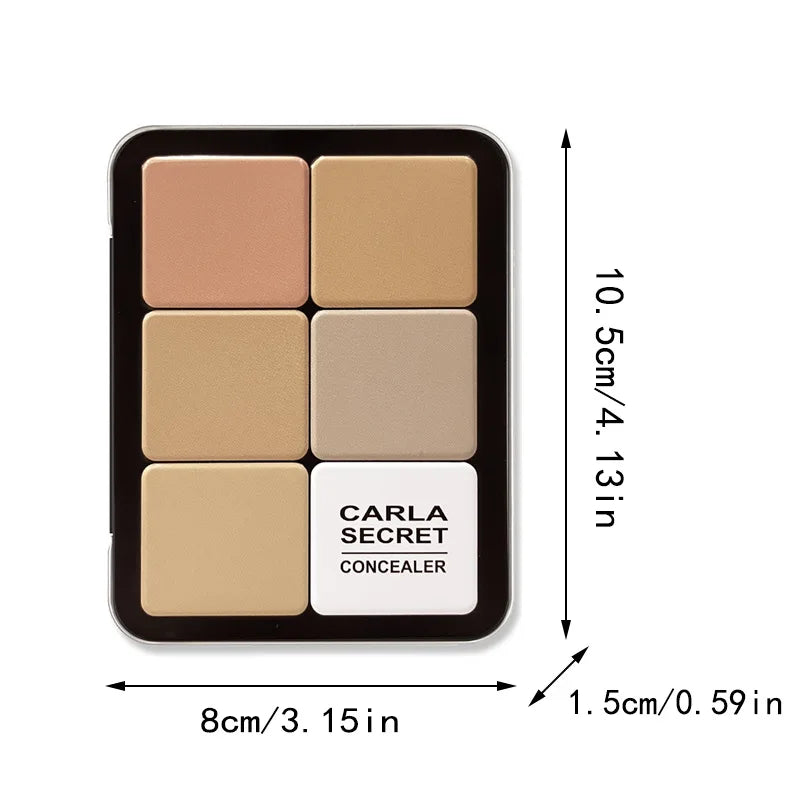12-Color Concealer & Blush Cream Palette