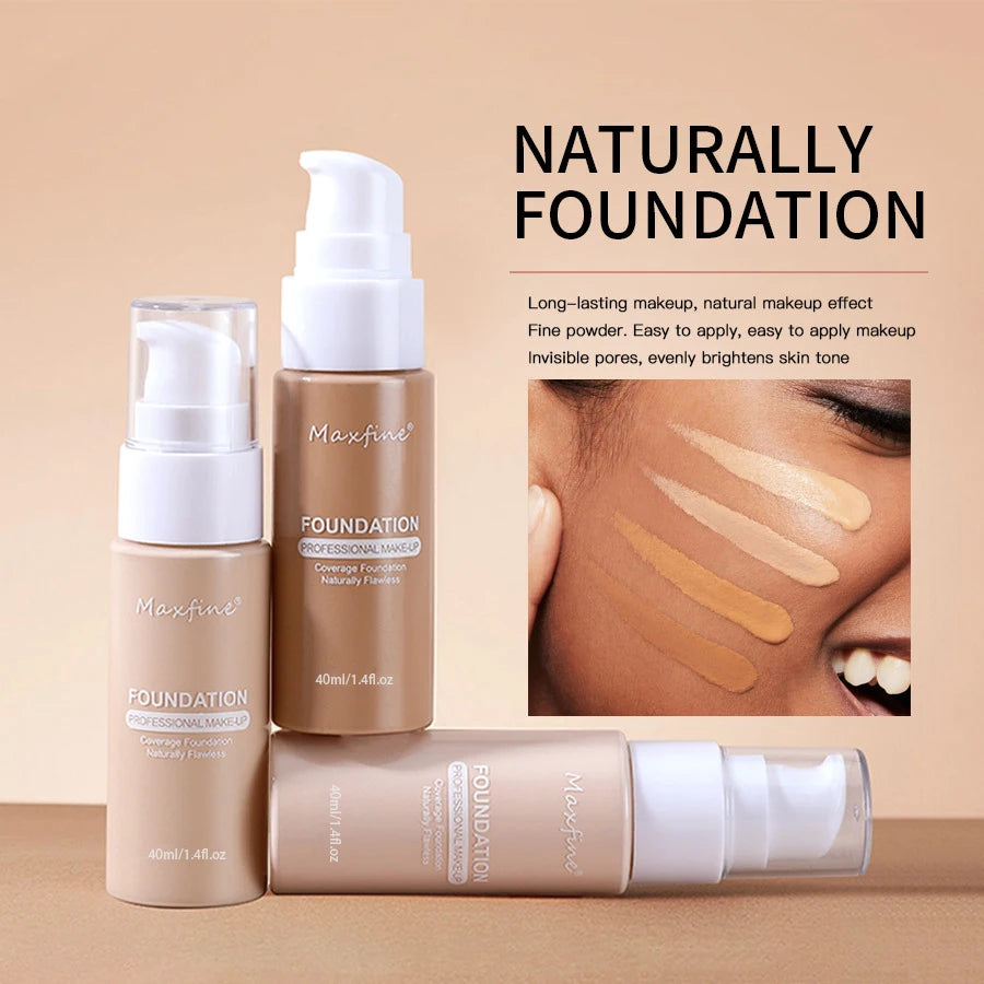 Liquid Foundation – Full-Coverage, Waterproof & Sweat-Resistant