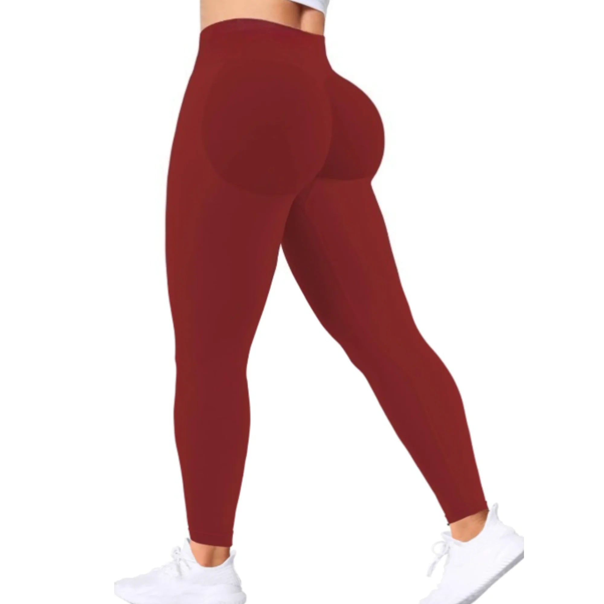 Seamless High-Waist Hip-Lift Yoga Leggings