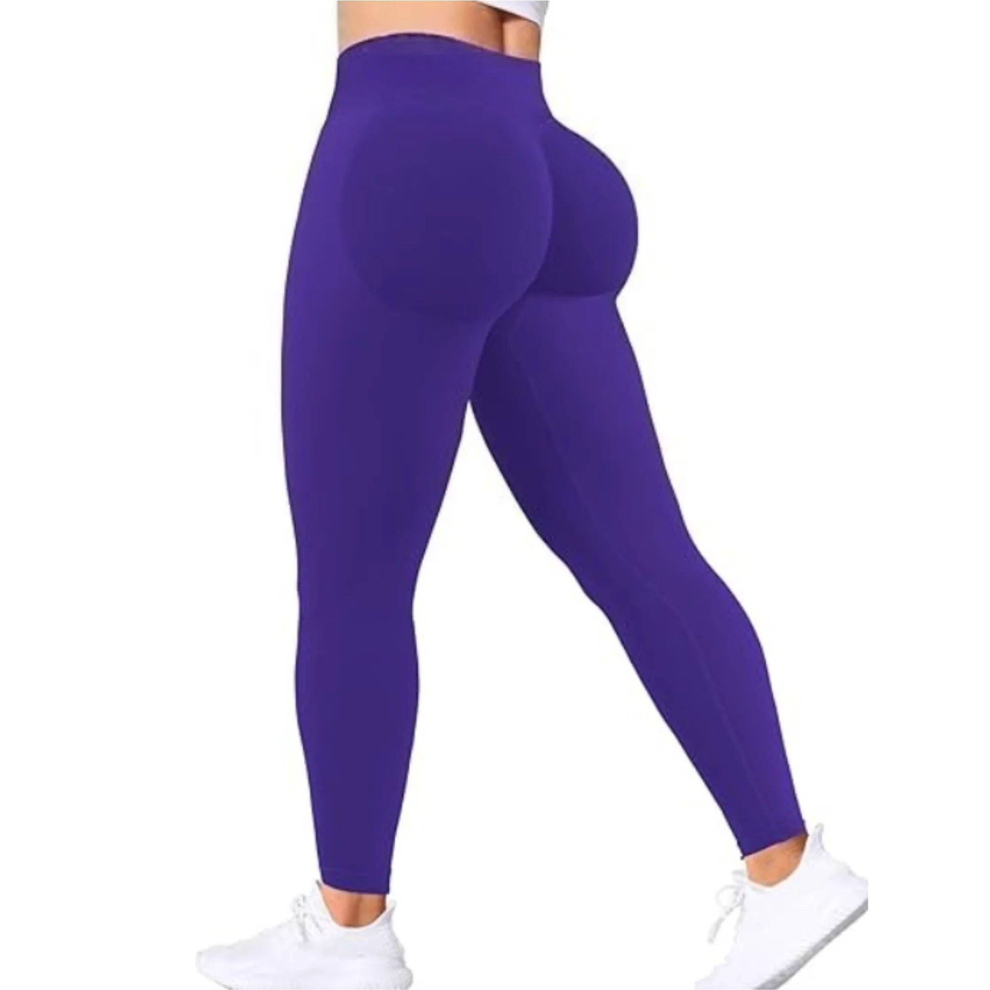 Seamless High-Waist Hip-Lift Yoga Leggings