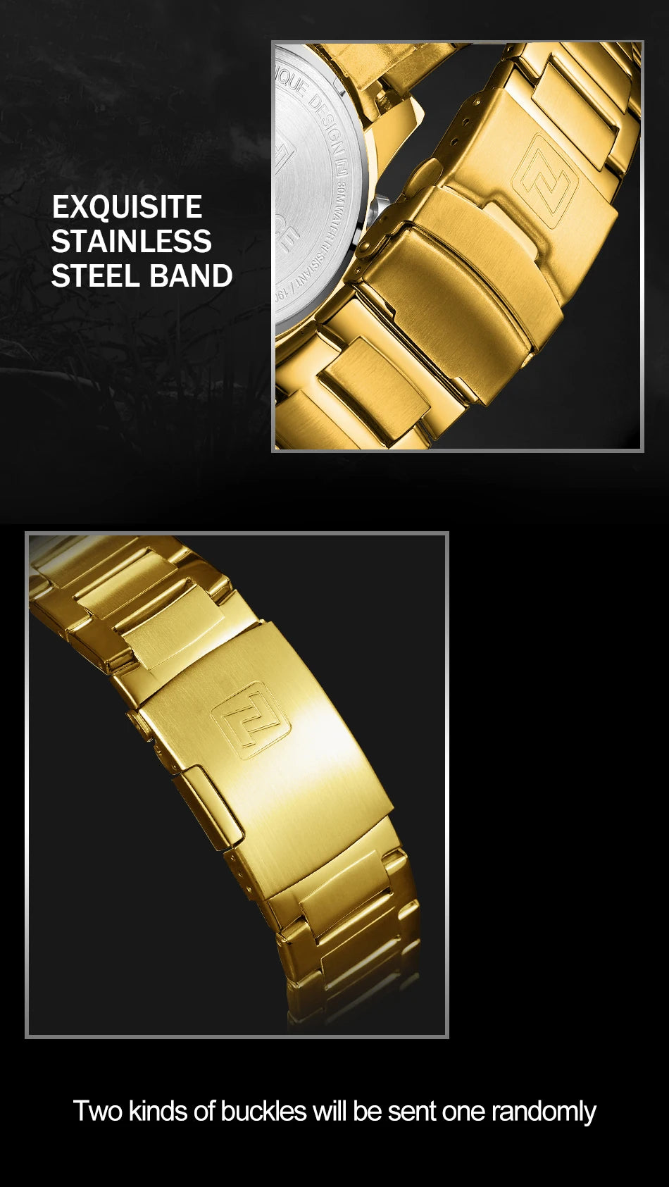 NAVIFORCE 9163 Men’s Luxury Sport Watch | Dual Display Waterproof