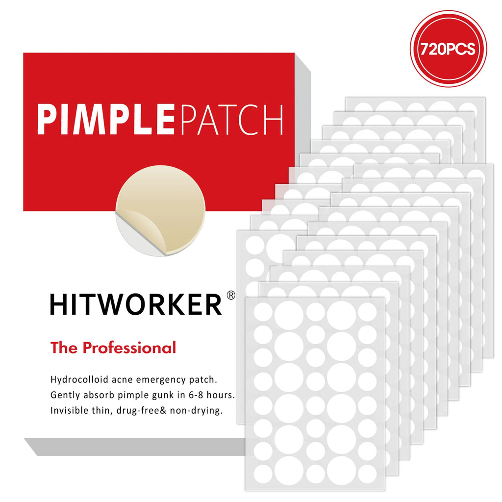 720 PCS Acne Patches Hydrocolloid Round 360/540 PCS Acne Patches !